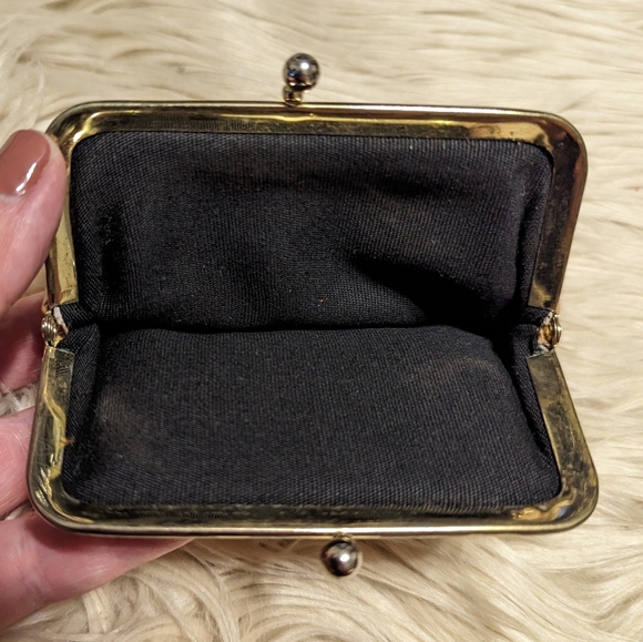 Genuine leather Vintage Buxton  change coin purse wallet BUXTON - Picture 4 of 5